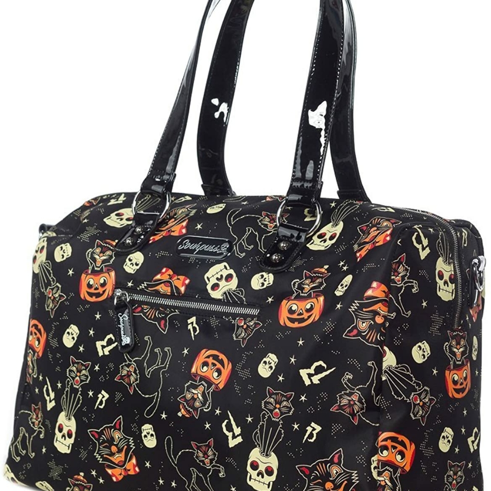 COPY - Sourpuss Black Cat Travel bag